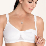 Anita - Amnings BH utan Bygel Vit