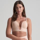 Byebra - Bh Til Dyb Udskæring Beige