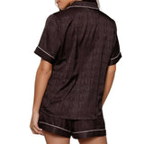 Lingadore - Pyjamas Sæt Kort Sort