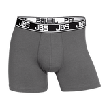 JBS Herre - Bomuld Boxershorts logo Grå