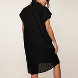 Lingadore - Strandkjole Med Korte æRmer Sort