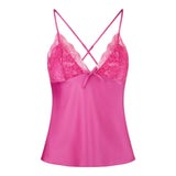 Lingadore - Top med Blonder Pink