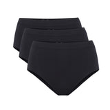 Balzaa - Milano 3-PAK Maxi Trosor svart