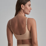 Byebra - Top Med Rund Udskæring Beige