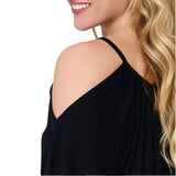 Lingadore - Strand Kjole Med Bar Skulder Sort