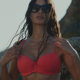Chantelle - Icon Balconette Bikini Top Bright Coral