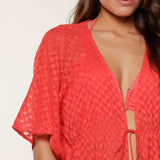 Lingadore - Kimono Tomato Red
