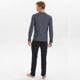 JBS Herre - Bomuld Pyjamas Jersey Grå