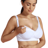 Carriwell - Vatteret Amnings BH med Carri-Gel Vit