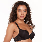 Lingadore - Daily T-Shirt Push Up BH Sort