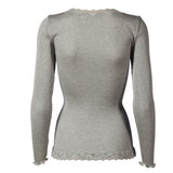 Rosemunde - Silke Cardigan Light Grey Melange
