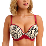 Freya - Cherish Me T-shirt Bh Red Leopard