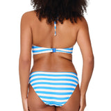 Lingadore - Vatteret Triangle Bikini Sæt Ortensia Blue