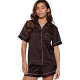 Lingadore - Pyjamas Sæt Kort Sort