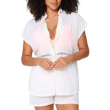 Lingadore - Strand Sæt Med Detaljer Off White