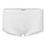 Lady avenue - Jersey Pants Silke med spets