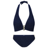 Lingadore - Vatt Triangle Bikini Sæt Admiral