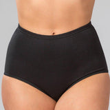 Trofé - 2-pak Bomuld Maxi Trusse Sort