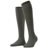 Falke - Cotton Touch Knæstrømpe Military