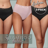 Balzaa - Bali Bambu 3-PAK Maxi Svart/Army/Rosa