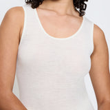 Triumph - Beauty Layers Tank Top Wool Ecru White