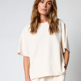 Hype The Detail - Sweat T-shirt Powder