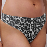 Chantelle - Soft Stretch String Grey Leopard