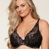 Lingadore - Triangle Plunge Bh Black/multi