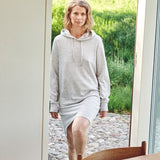JBS of Denmark - Hoodie Kjole Lys Grå Melange