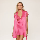 Lingadore - Satin Chemise Pink