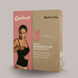 Carriwell - Seamless Amnings Topp med Shapewear Svart