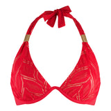 Lingadore - Halterneck Bikini Top Red