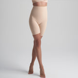 Byebra - Sculpting Højtaljet Shorts Beige