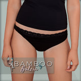 Balzaa - Bali Bambu String Svart