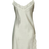 Lady avenue - Silke Chemise slip lace svart