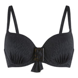 Lingadore - Vatteret Bikini Top Sort