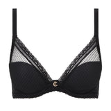 Chantelle - Romance Plunge BH Sort