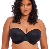 Elomi - Smooth Stropløs Bh Sort