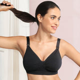 Carriwell - Amnings BH med Carri-Gel Svart