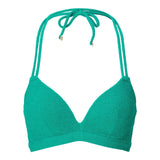 Lingadore - Frotté Triangle Bikini Top Deep Green