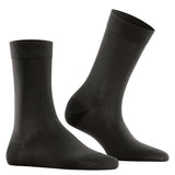 Falke - Cotton Touch Strømpe Anthracite