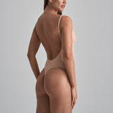 Byebra - Soft Touch Bodysuit Low Back Beige