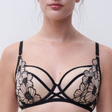 Chantelle - Lush Fullcup BH Sort/Soft Pink