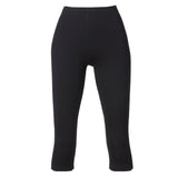 Trofé - Leggings 3/4 Bomuld Sort