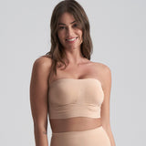 Byebra - Soft Touch Tube Top Beige