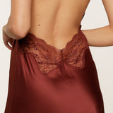 Lingadore - Lang Satin Natkjole Port