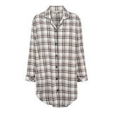 Lady avenue - Bomuld Flannel Natskjorte Deer