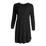 Lady avenue - Jersey Silke Natkjole L/Æ Blac