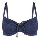 Lingadore - Fullcup Bikini Top Darkblue