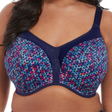 Elomi - Energise Sports Bh Navy Geo